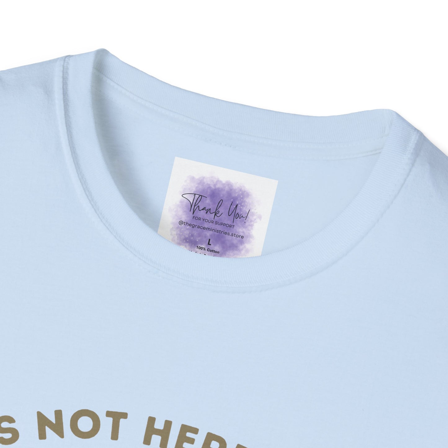 He Has Risen T-Shirt – Unisex Softstyle Christian Tee