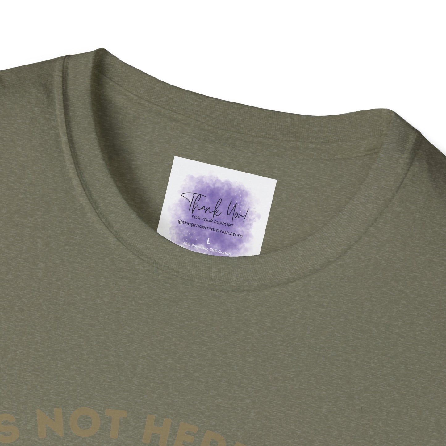 He Has Risen T-Shirt – Unisex Softstyle Christian Tee