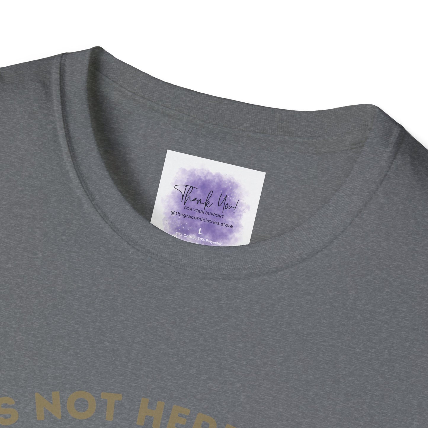 He Has Risen T-Shirt – Unisex Softstyle Christian Tee