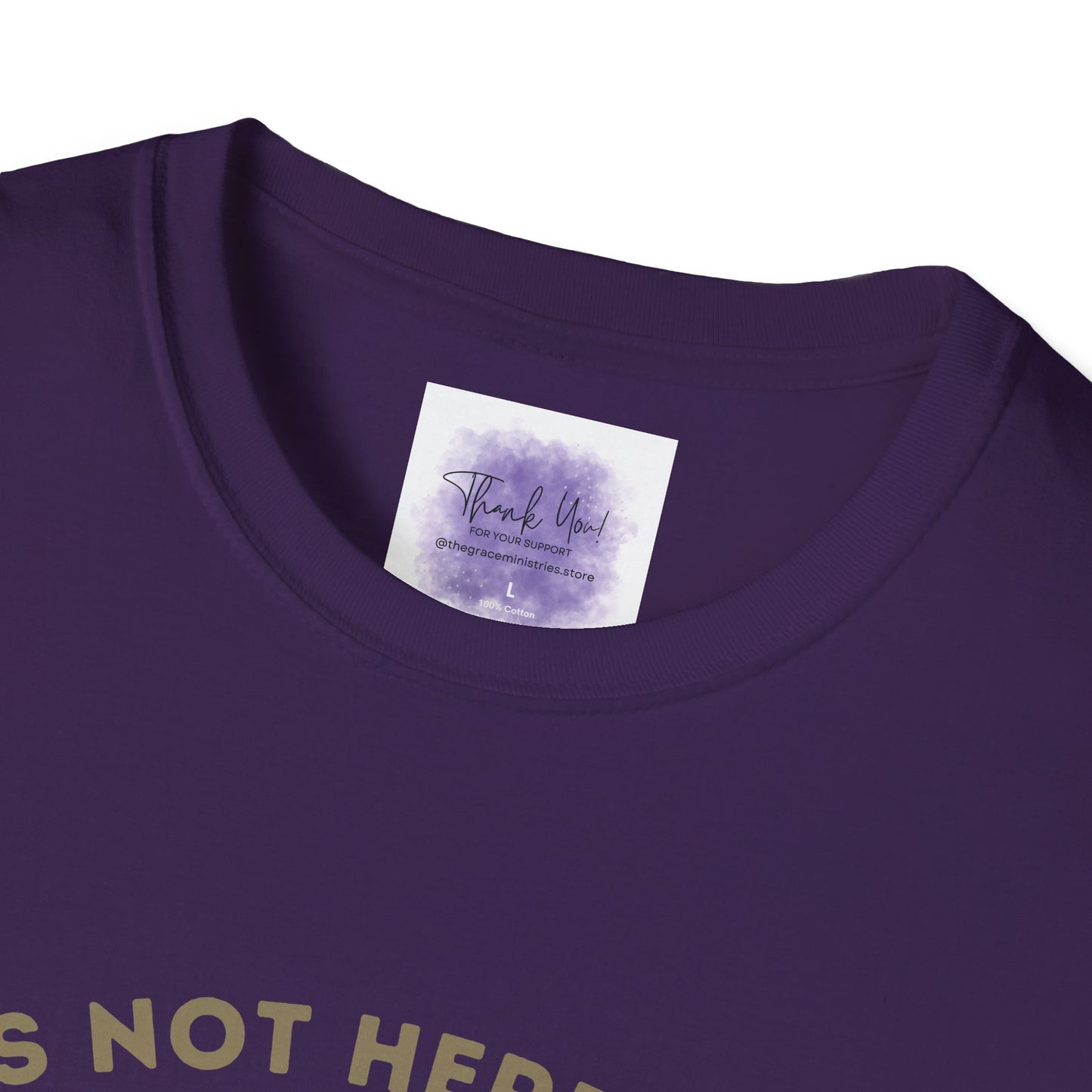 He Has Risen T-Shirt – Unisex Softstyle Christian Tee