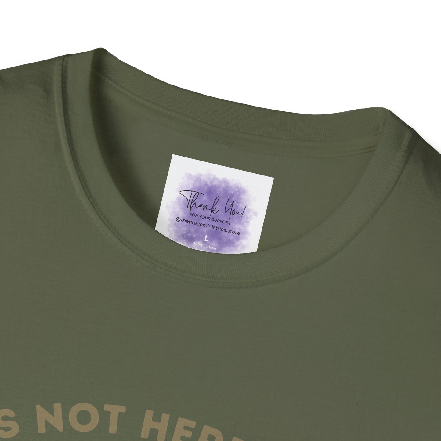 He Has Risen T-Shirt – Unisex Softstyle Christian Tee
