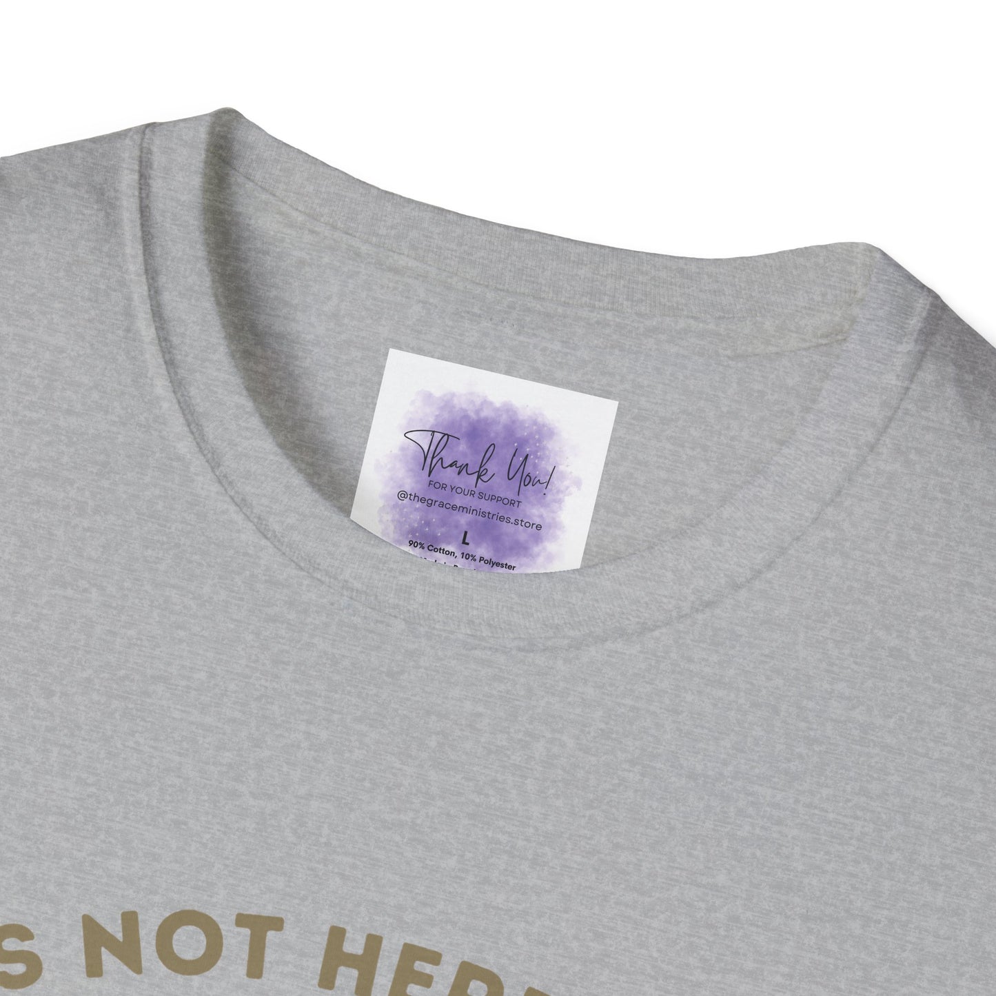 He Has Risen T-Shirt – Unisex Softstyle Christian Tee